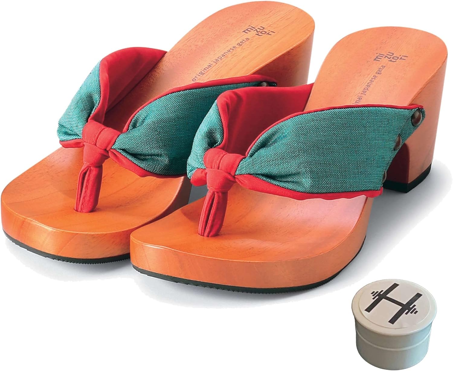 mizutori] みずとり工業 hitete(ハイテテ) 洋服にも合うモダン下駄 KC